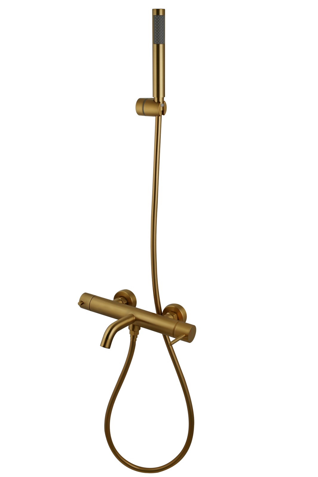 Дополнительное фото №6 Смеситель для ванны однорычажный CHIEZZA Eliavita brushed gold