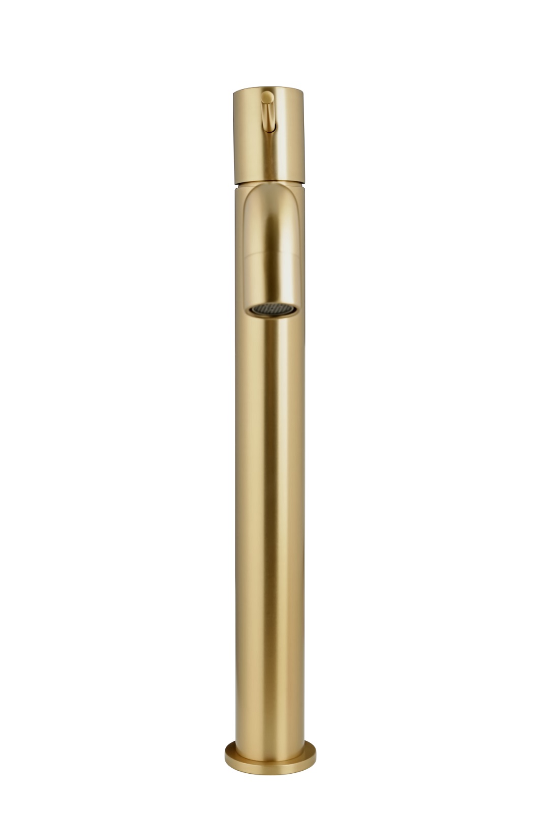 Дополнительное фото №2 Смеситель для раковины высокий однорычажный CHIEZZA Eliavita brushed gold 