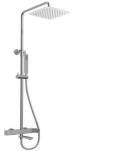 Душевая система Chiezza Bonivera с тропическим душем, хром 
