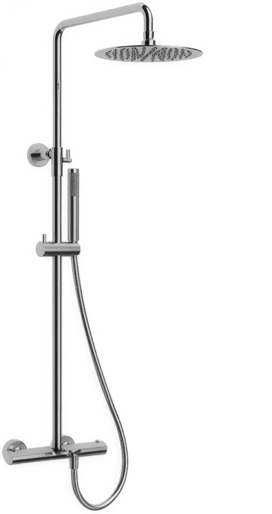 Фото Душевая система Chiezza Eliavita с термостатом, хром