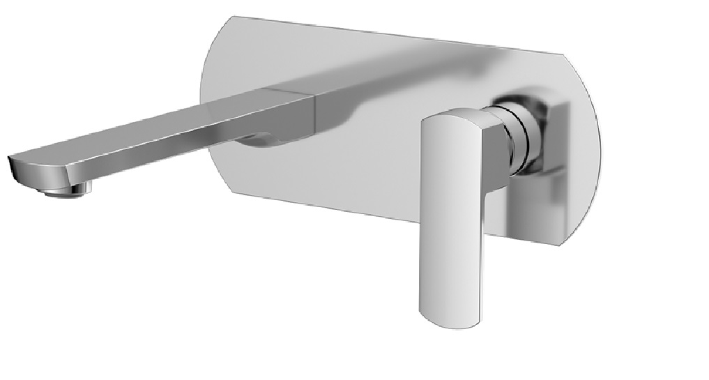 Фото Настенный смеситель для раковины CHIEZZA Ribago, хром