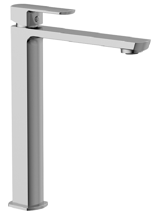 Фото Однорычажный смеситель для раковины CHIEZZA Ribago, хром, высокий