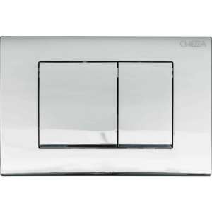 Клавиша смыва хром, пластик CHIEZZA CH001BATA 165*245*11.7мм