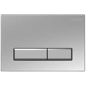 Клавиша смыва хром, пластик CHIEZZA CH009BATA 165*245*9.5мм