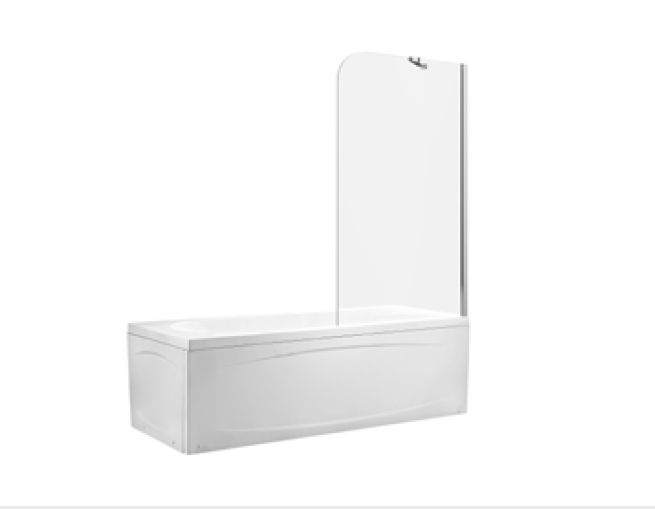 Фото Душевое ограждение CHIEZZA FSE18099 800*1400 прозр стекло 6мм, профиль хром